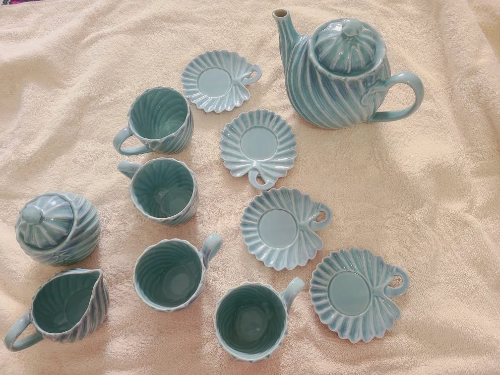 Bombay Blue Ceramic Tea Set thumbnail