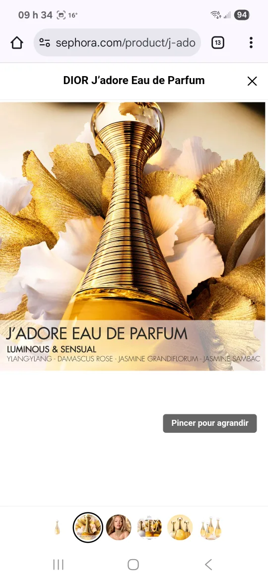 Dior J'adore Eau de Toilette 50ml image indicator(3)