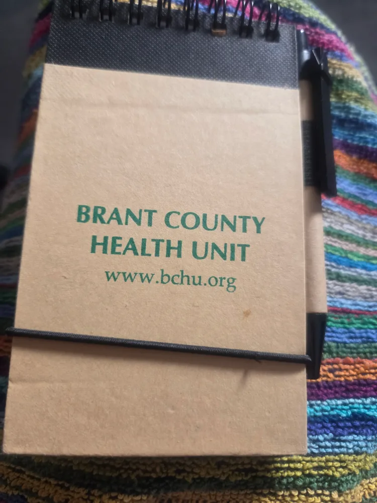 Brant County Health Unit Notepad & Pen thumbnail