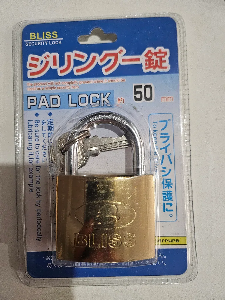 Bliss Pad Lock 50mm - New thumbnail