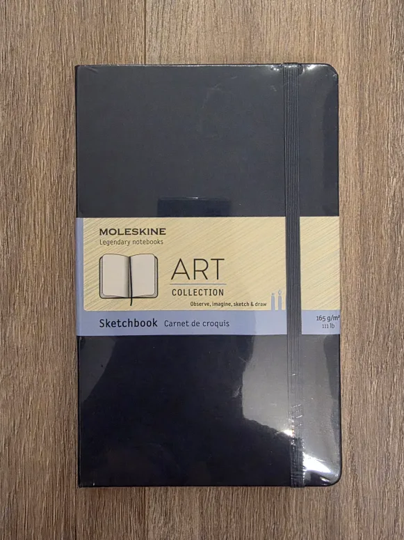 Moleskine Art Collection Sketchbook, sapphire blue - New image indicator(4)