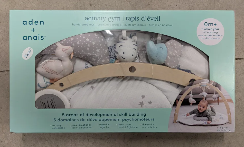 Aden + Anais Baby Play Activity Gym Mat image indicator(3)