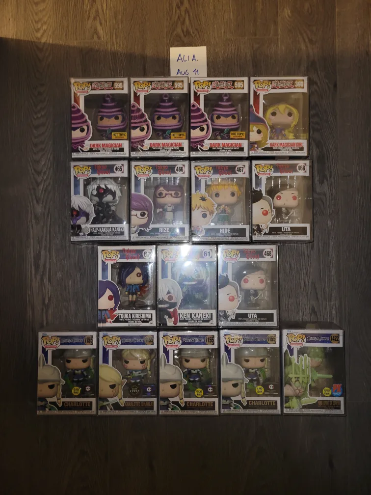 Funko Pop Figures - Yu-Gi-Oh & Tokyo Ghoul thumbnail