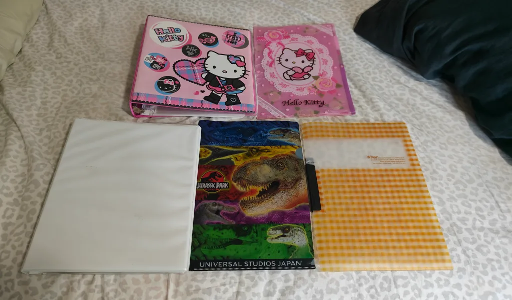 Hello Kitty & Jurassic Park Folder and Binder Set 💖🧡 image indicator(3)