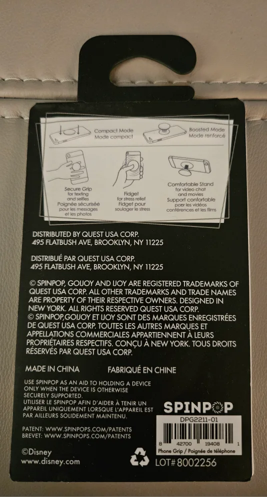 New Disney Stitch Phone Grip image indicator(2)