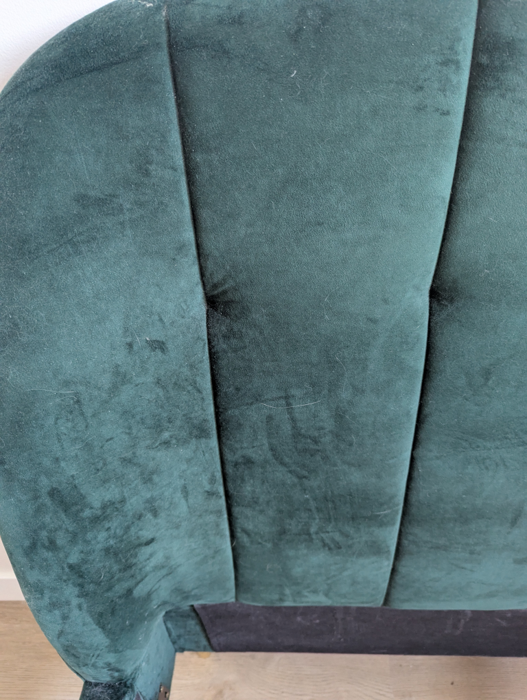 Green Velvet Bed Frame - Queen 👑 - photo 3