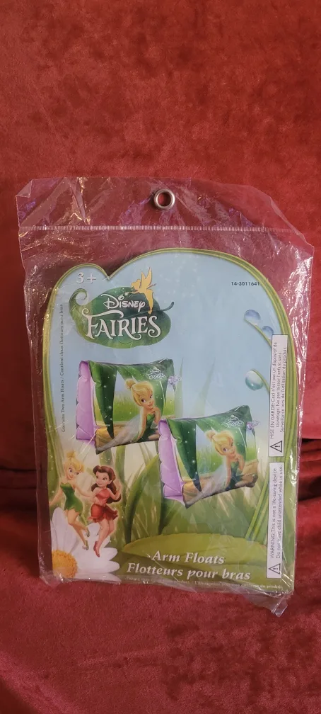 Disney Fairies Arm Floats - New in Package! thumbnail
