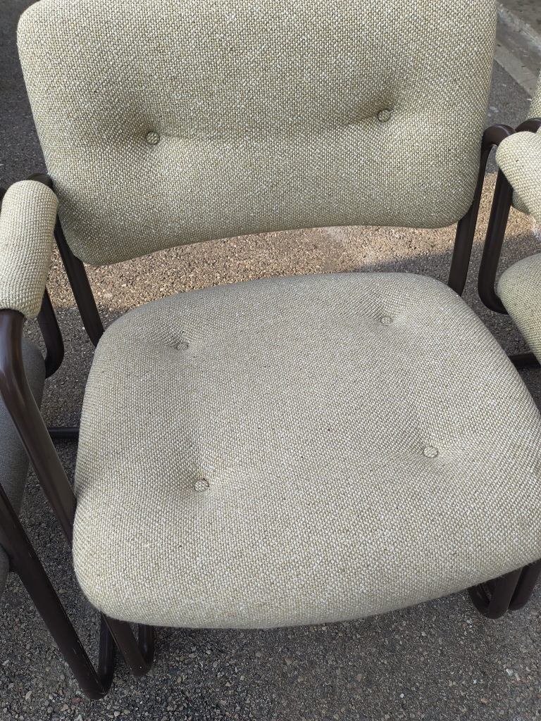 Set of 6 Vintage Office Chairs - photo 3