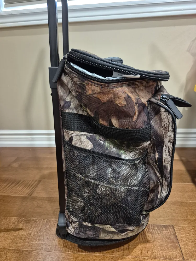 Uline Rolling Cooler Bag - Camo image indicator(4)