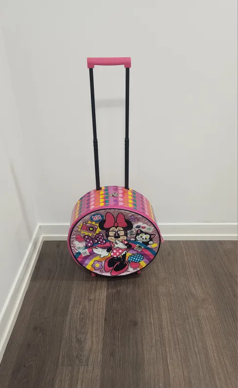 Minnie Mouse Rolling Luggage image indicator(3)