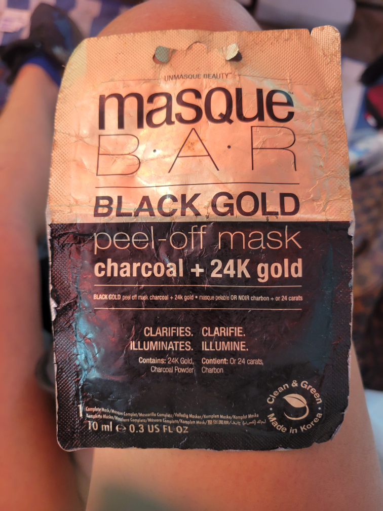 Masque Bar Black Gold Peel-Off Mask