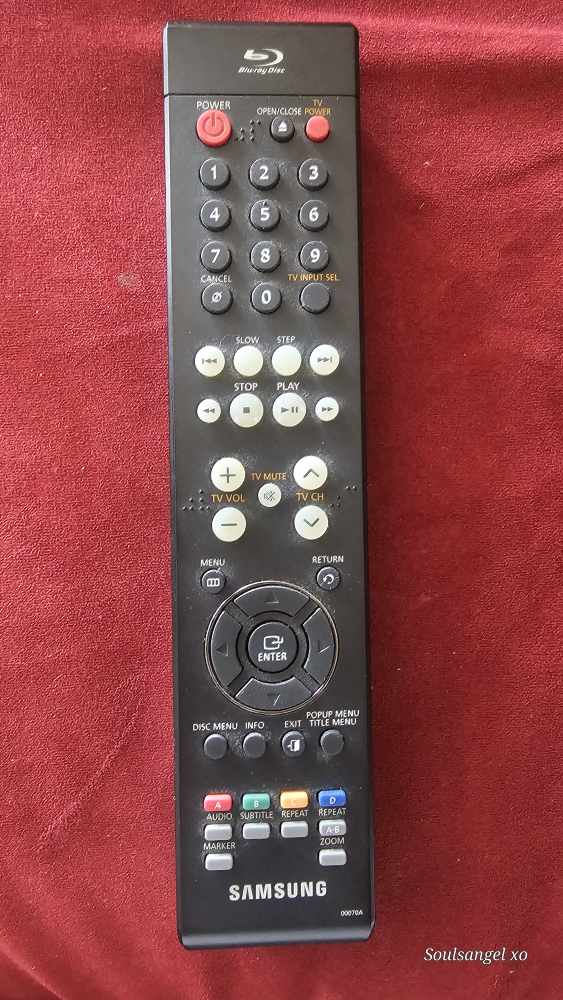 🥕Samsung Blu-ray Disc Remote