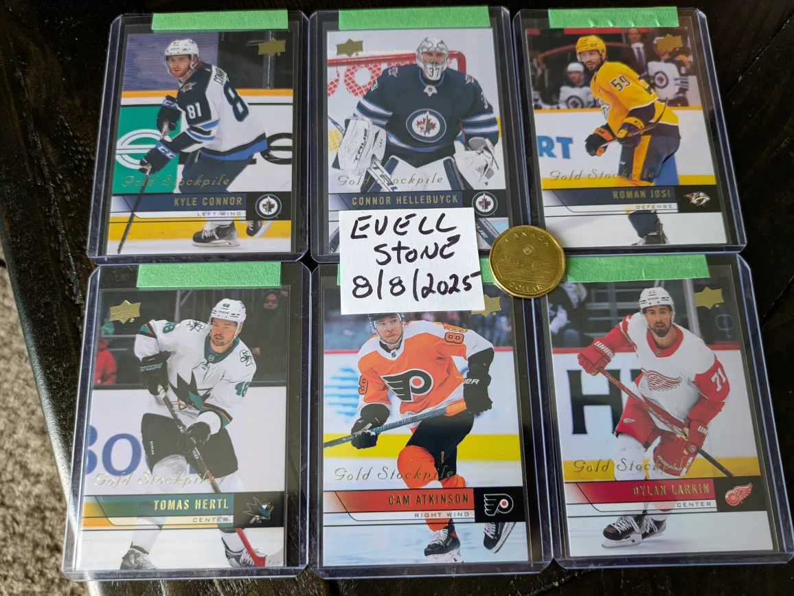Hockey Cards - Upper Deck Gold Stockpile