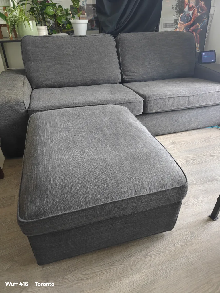 Kivik Sofa with Matching Ottoman image indicator(3)