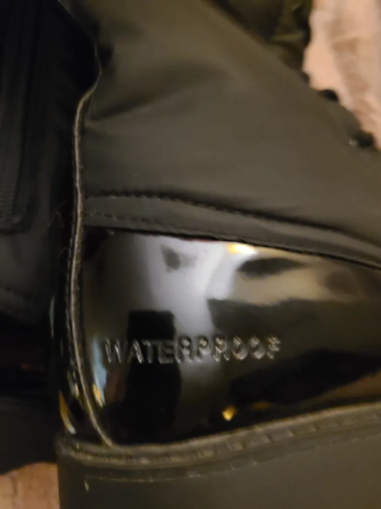 Luxurious ALDO Waterproof Black Winter Boots (worn 1) image indicator(3)