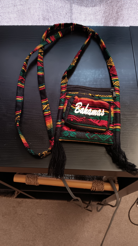 Bahamas Embroidered Shoulder Bag