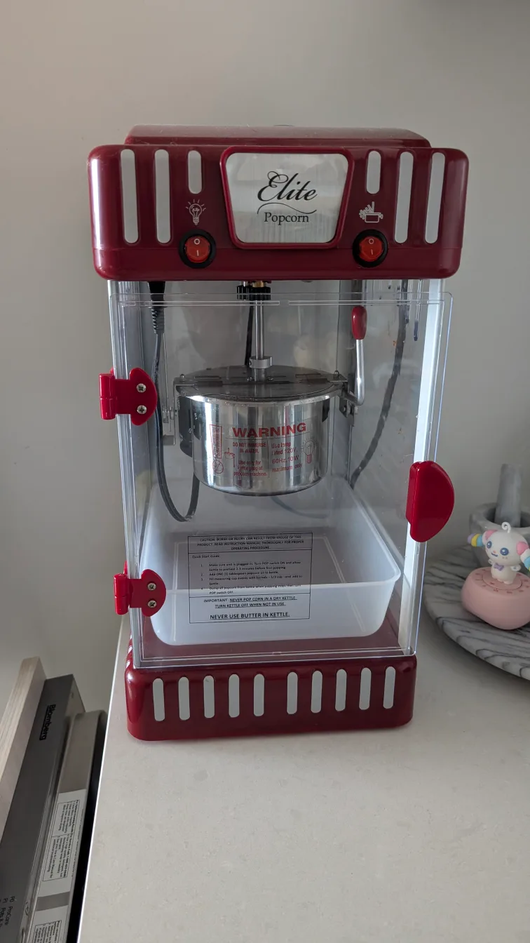 Elite Popcorn 2.5OZ Carnival Popcorn Maker image indicator(5)