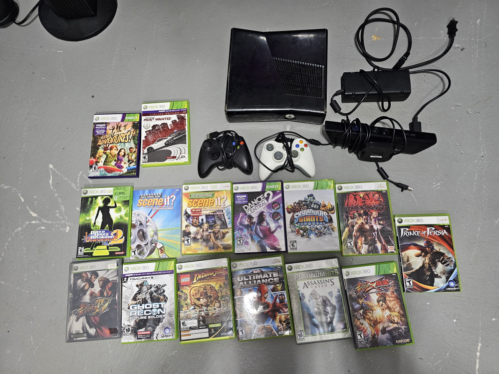 Xbox 360 Console with Games & Accessories.🧡 - photo 2