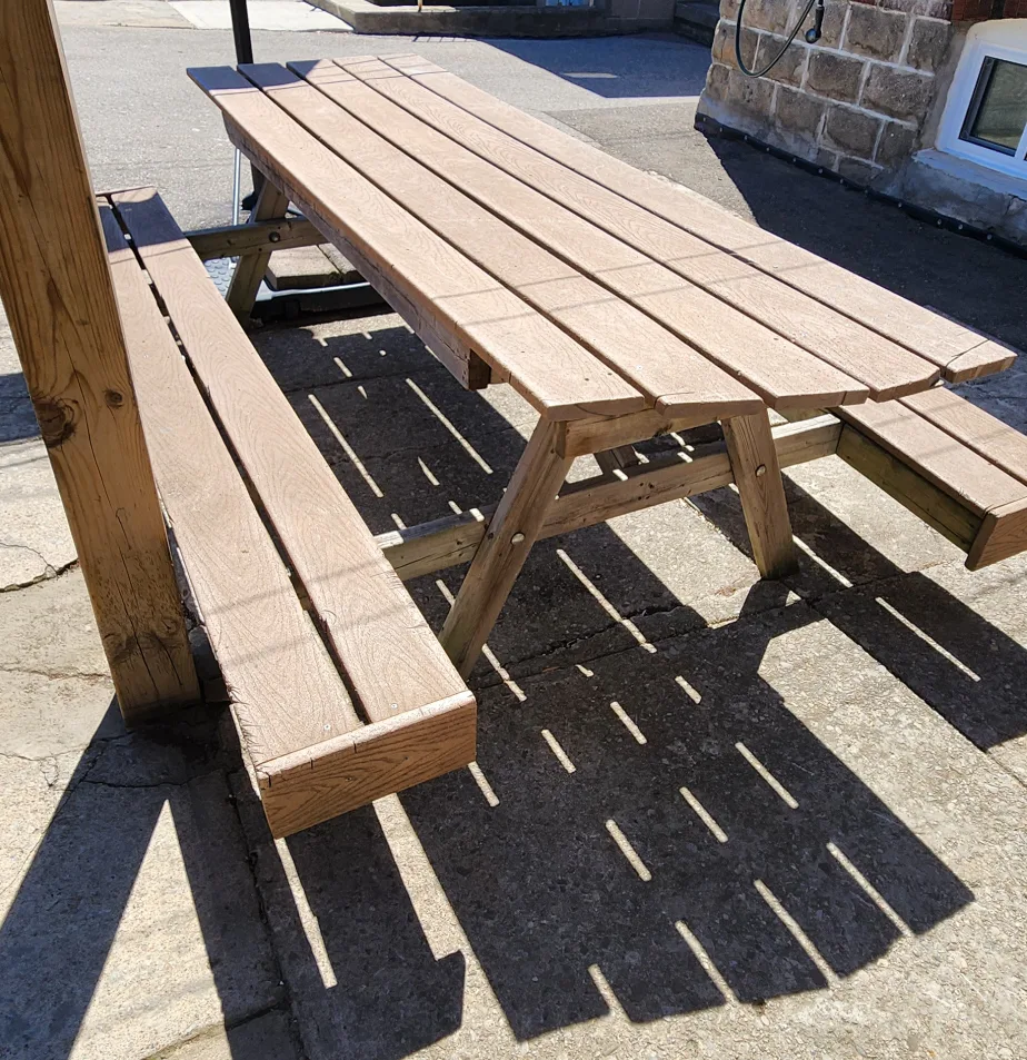 Weather resistant heavy duty picnic table image indicator(3)