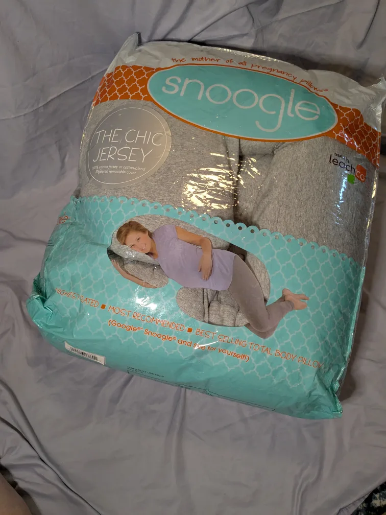 Leachco Snoogle Jersey Chic in Grey image indicator(2)