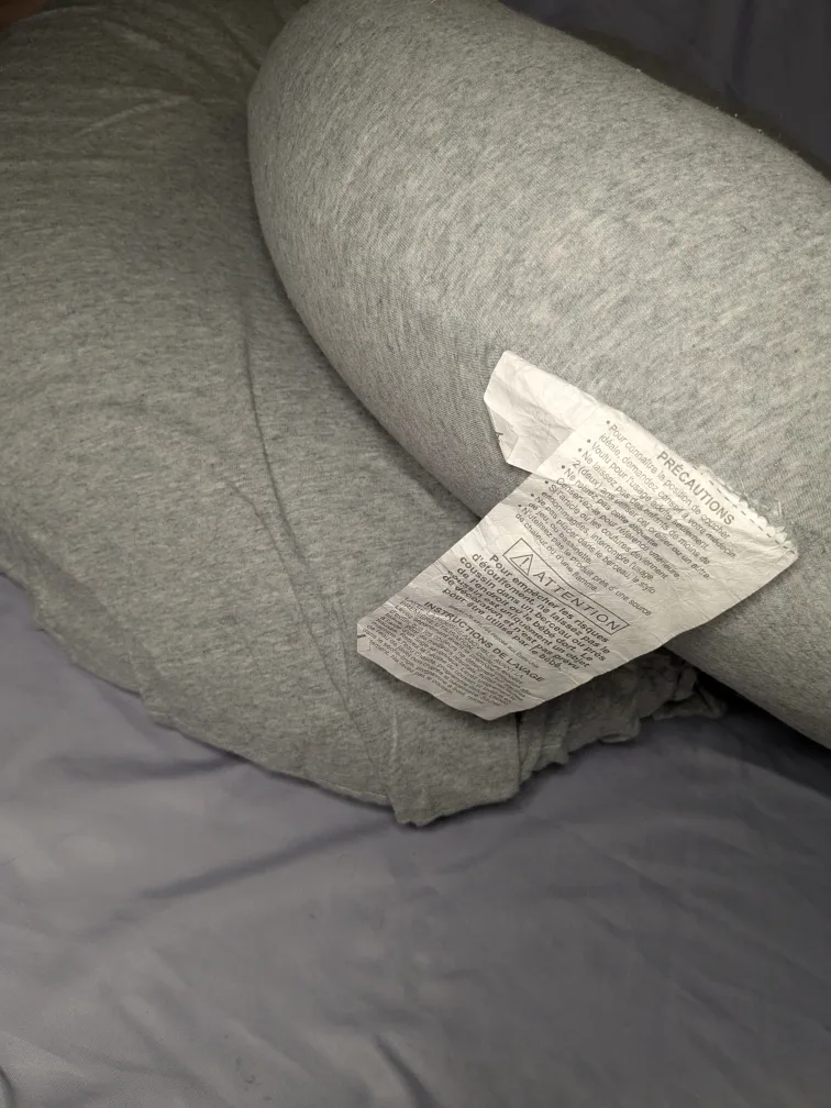 Leachco Snoogle Jersey Chic in Grey image indicator(5)