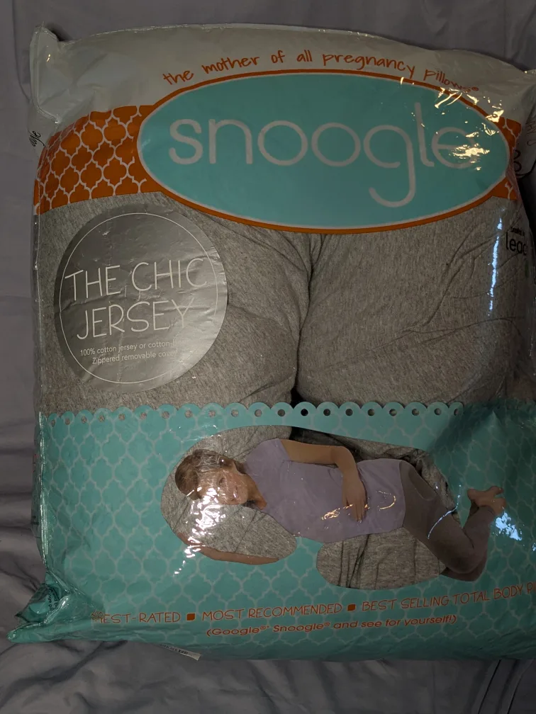 Leachco Snoogle Jersey Chic in Grey image indicator(8)