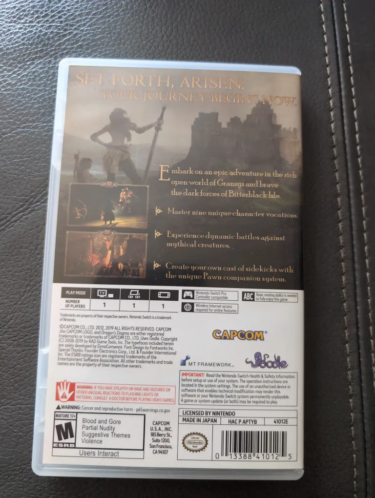 Dragon's Dogma: Dark Arisen - Nintendo Switch Game image indicator(3)