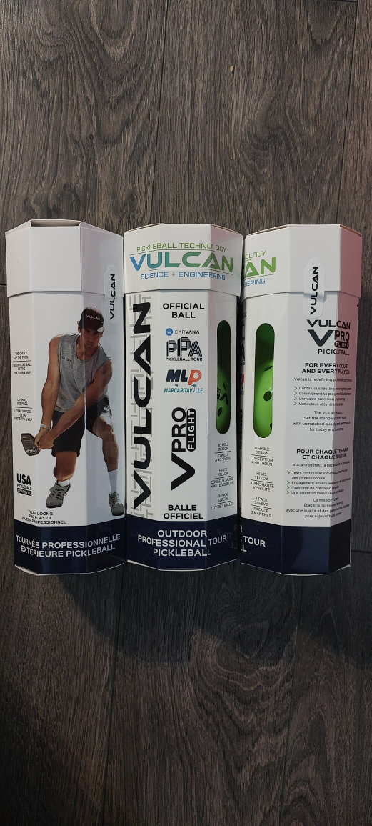 New Joola Agassi Edge Pickleball Paddle & Vulcan Balls - photo 4