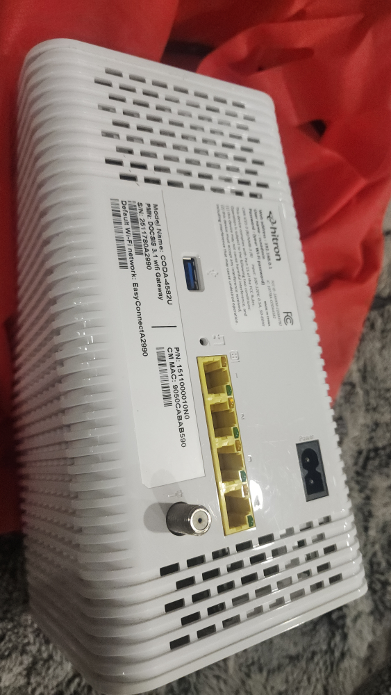 Hitron CODA-4682U EasyConnect Gateway