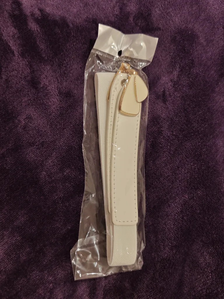 New White Elastic Belt thumbnail