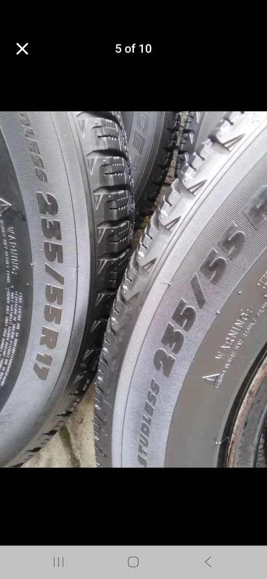 Set of 4 MICHELIN winter tires with rims (235 55 17) image indicator(5)