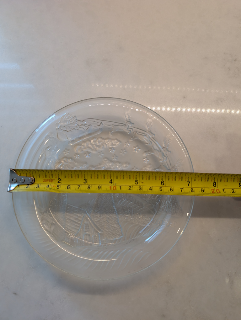 The Night Before Christmas Small Glass Dish - photo 2