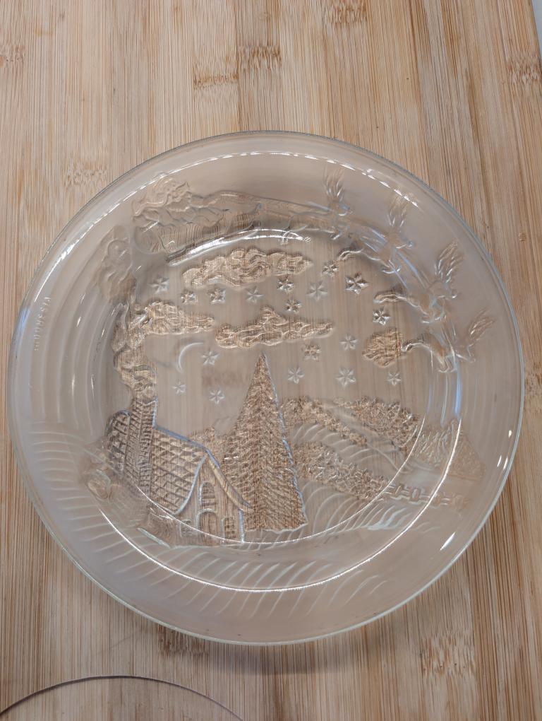 The Night Before Christmas Small Glass Dish - photo 3