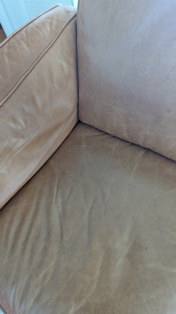 Leather Sofa from Structube, $2500 value - photo 4
