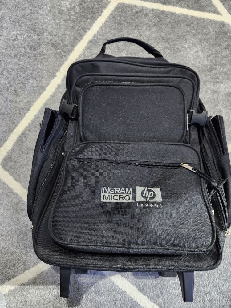 HP Ingram Micro Rolling Laptop Backpack