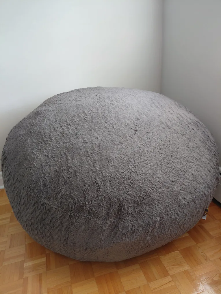 Lounge & Co Jumbo Lounger - Grey thumbnail