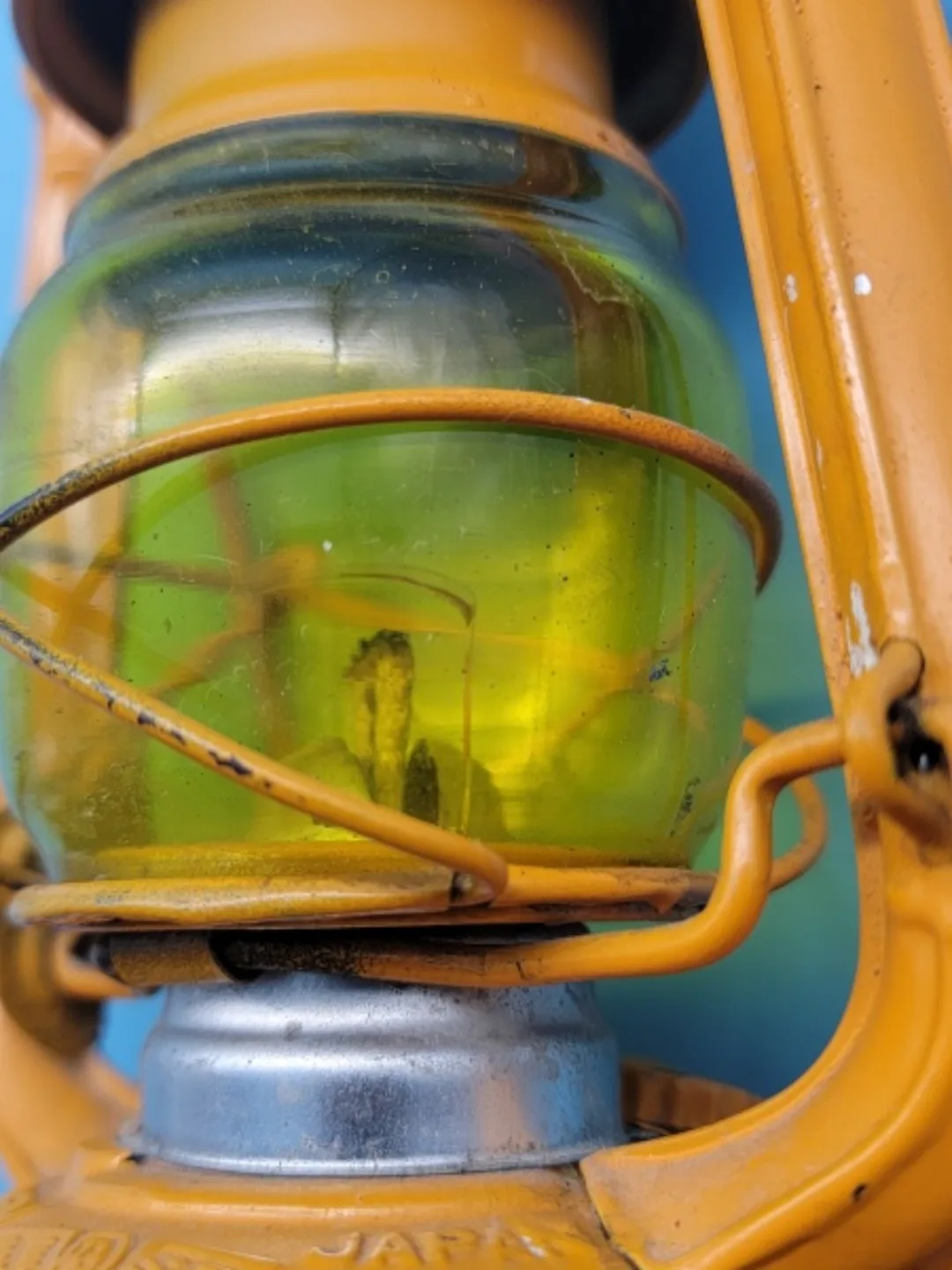 Winged Wheel No.350 KEROSENE LANTERN Made in Japan image indicator(10)