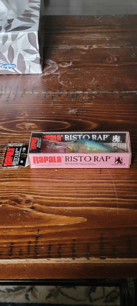 🥳VGC🤩 Rapala RISTO RAP Fishing Lure Made in 🇮🇪