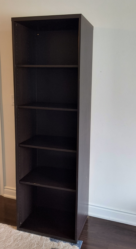 Dark Brown Bookcase