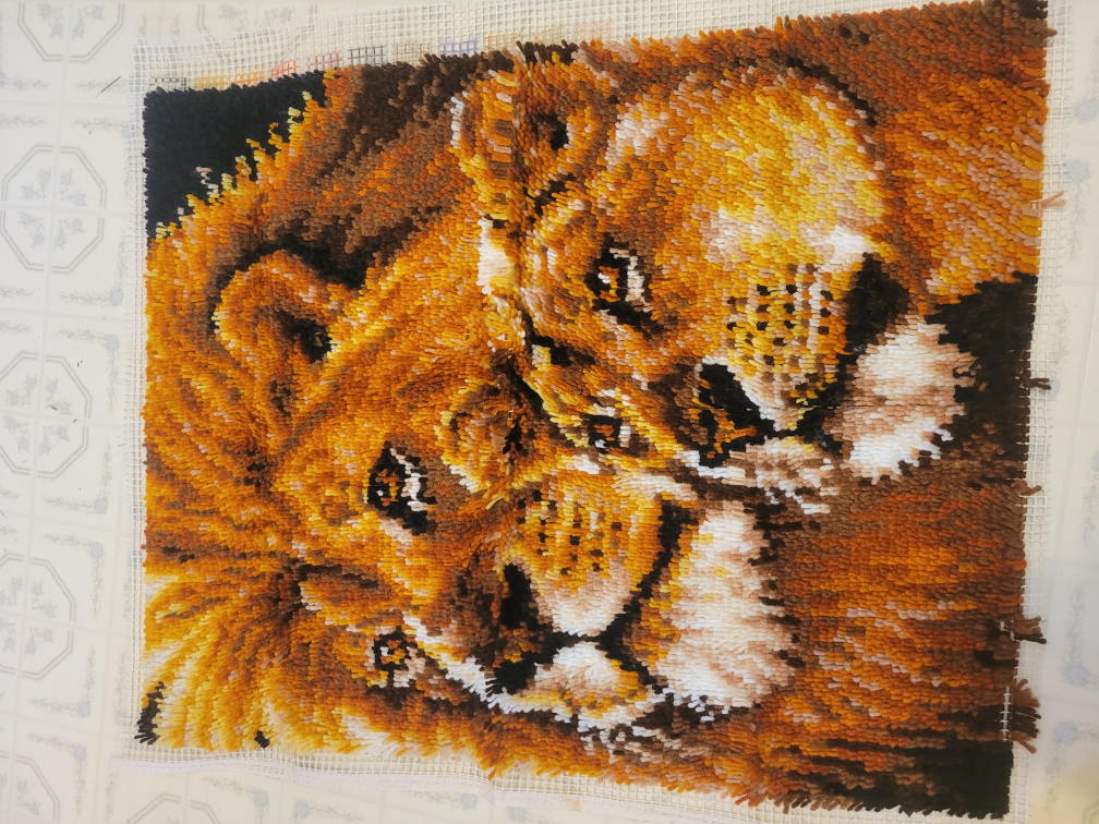 Latch hooked rugs - photo 4