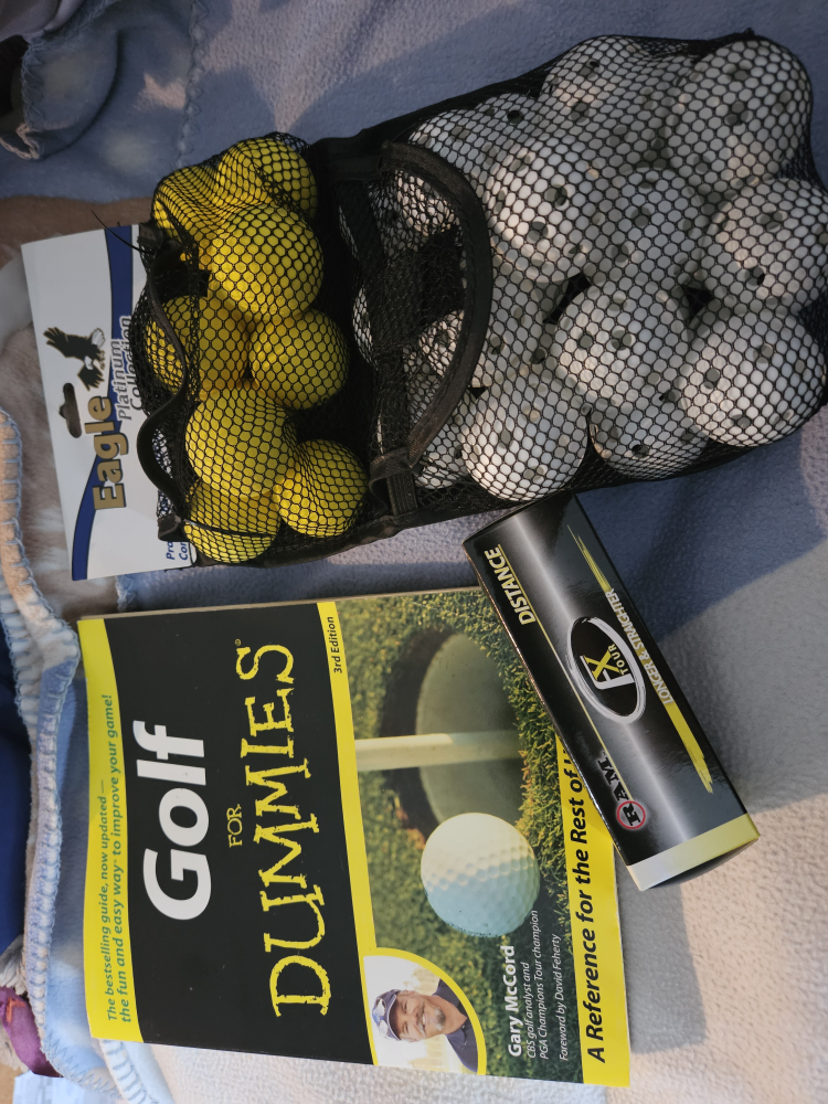 Golf for Dummies 3rd Edition & Golf Balls