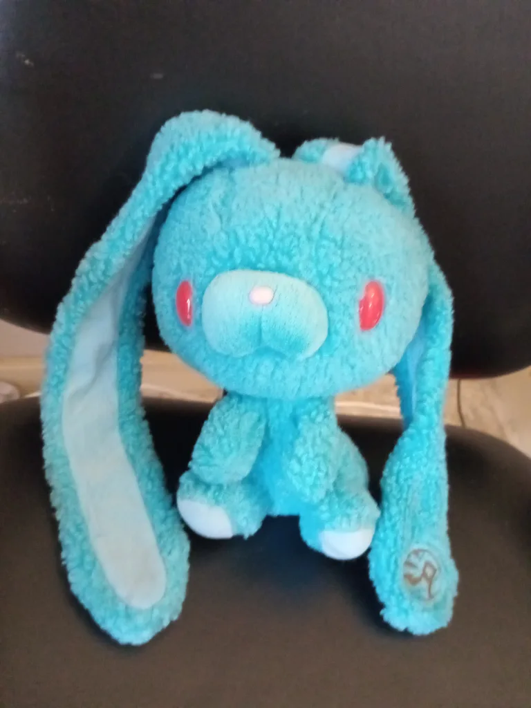 bnwt Gloomy Bear and chax rabbit Plushies image indicator(4)