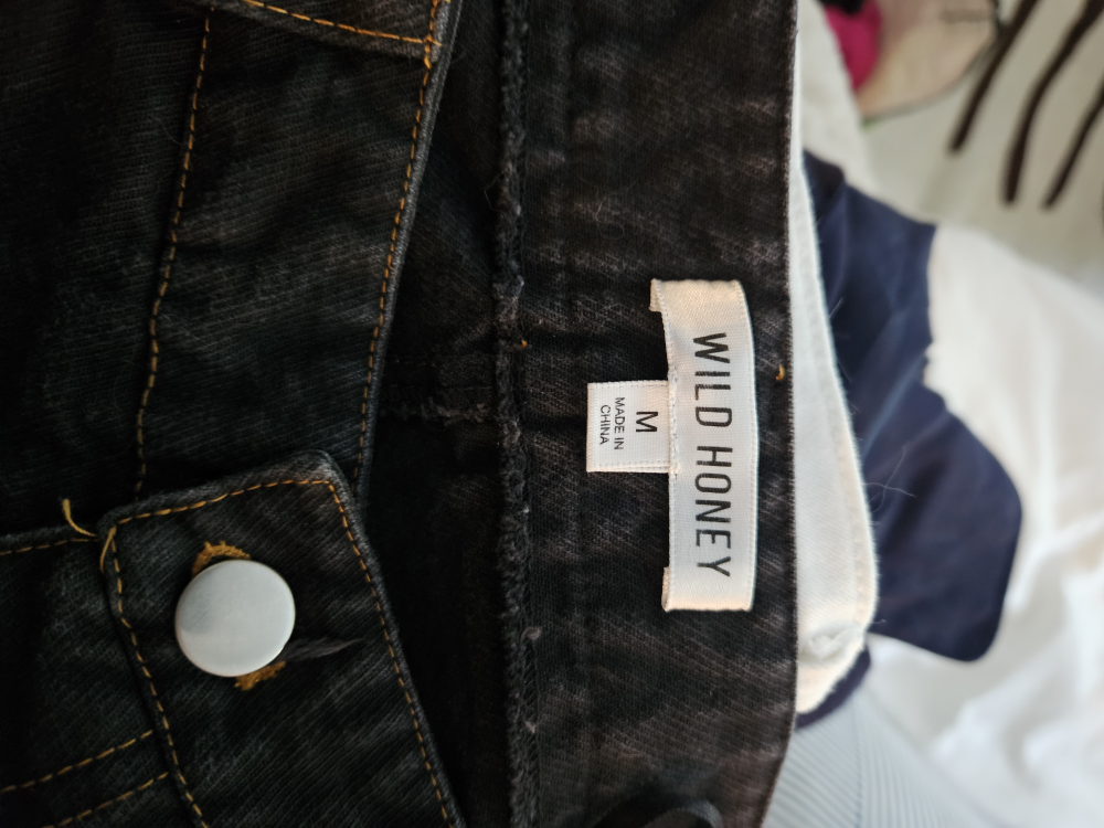 Wild Honey Black Jeans - Size M - photo 3