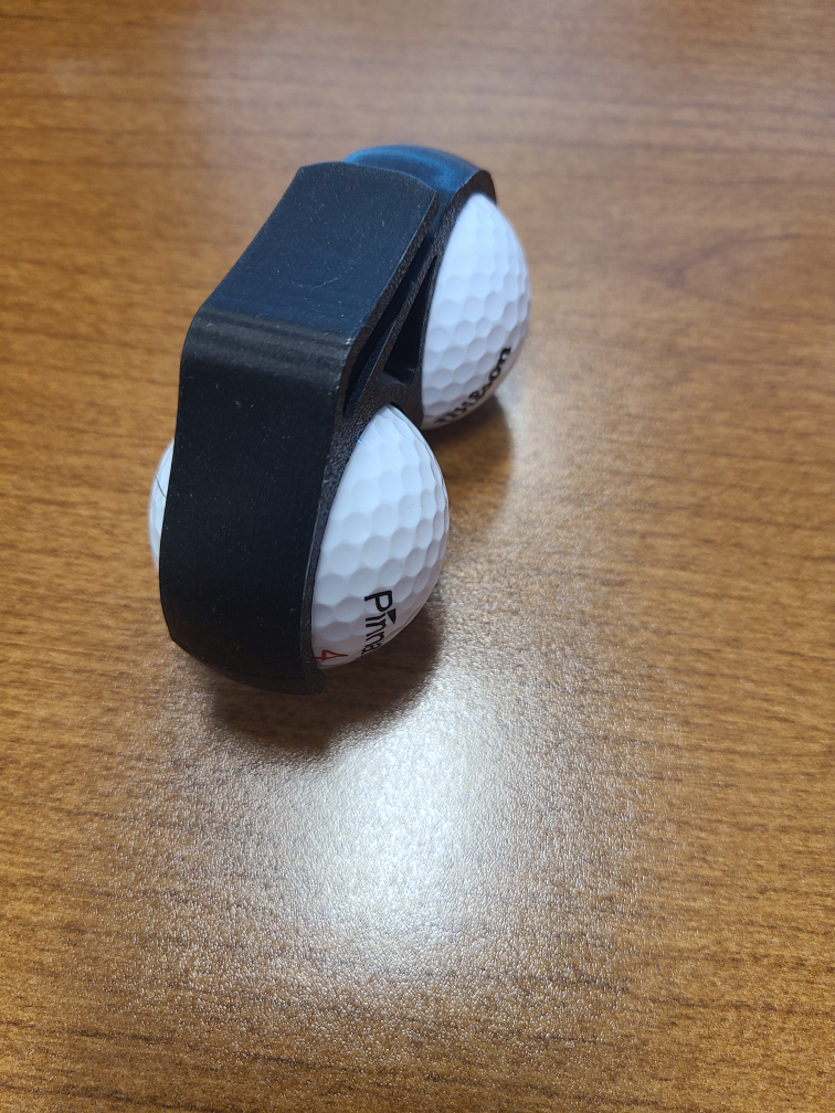 Golf Ball Holder - Holds 2 Balls "🧡" - photo 4