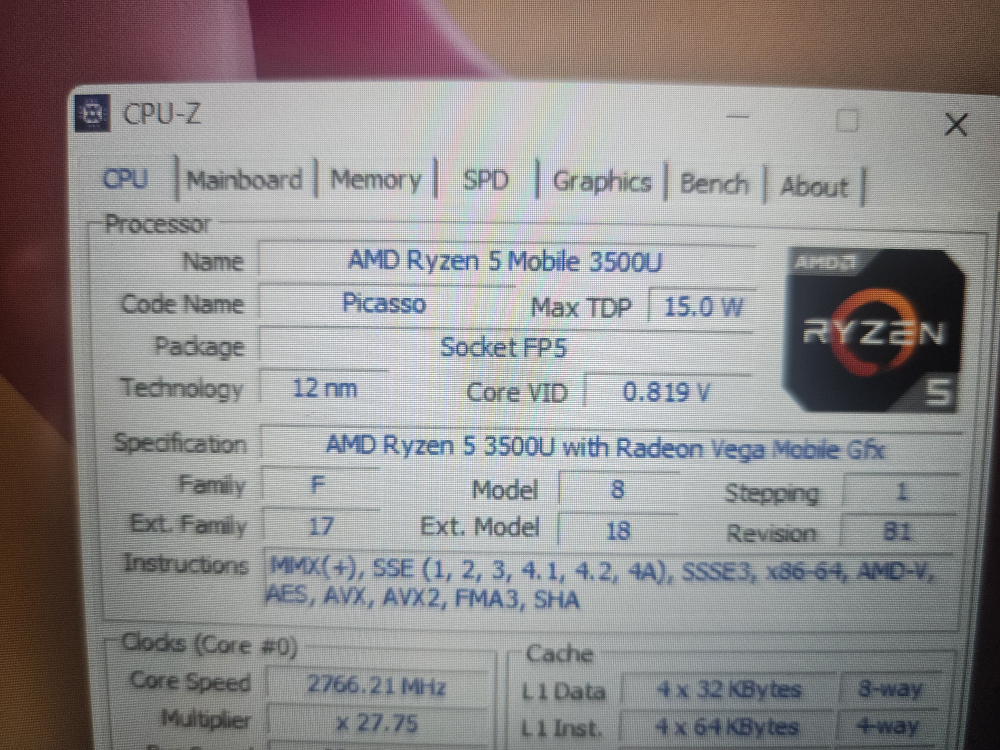HP Pavilion 15-cw1xxx Laptop - Ryzen 5, 8GB RAM, 256GB SSD - photo 3