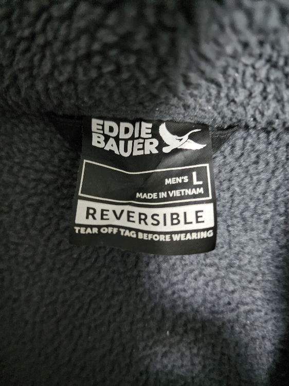 Eddie Bauer Reversible Puffer Jacket - Men's L - photo 2