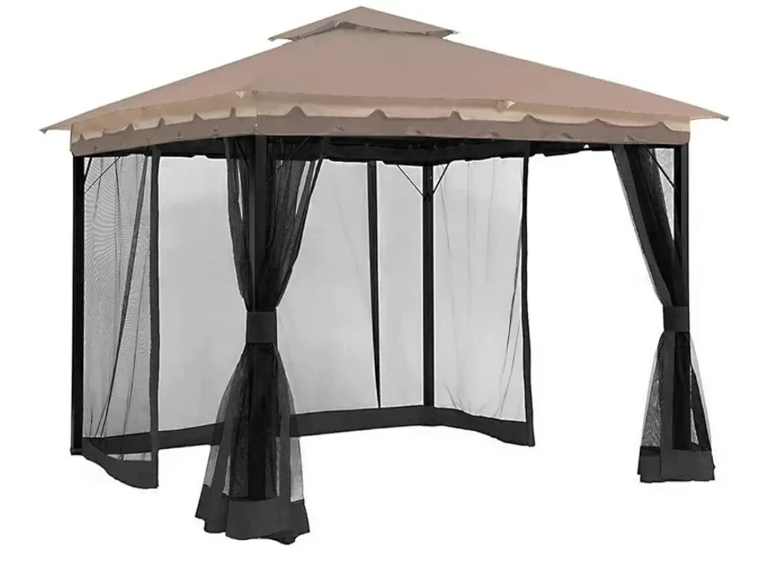 10x12 FT Mosquito Netting Outdoor Gazebo thumbnail