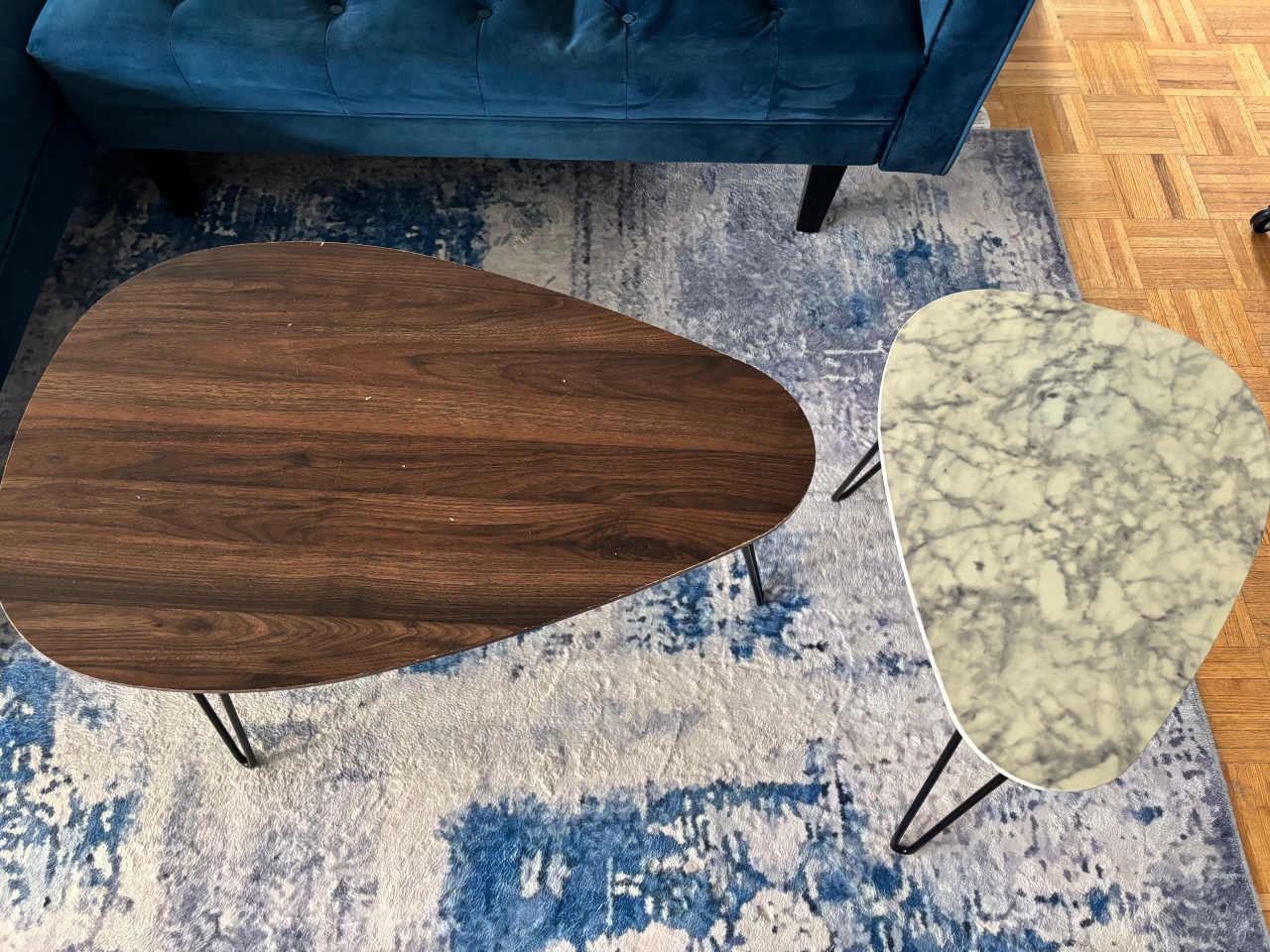Mid-Century Modern Nesting Coffee Tables - photo 3