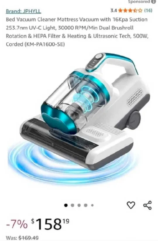 Bed Vaccuum Cleaner