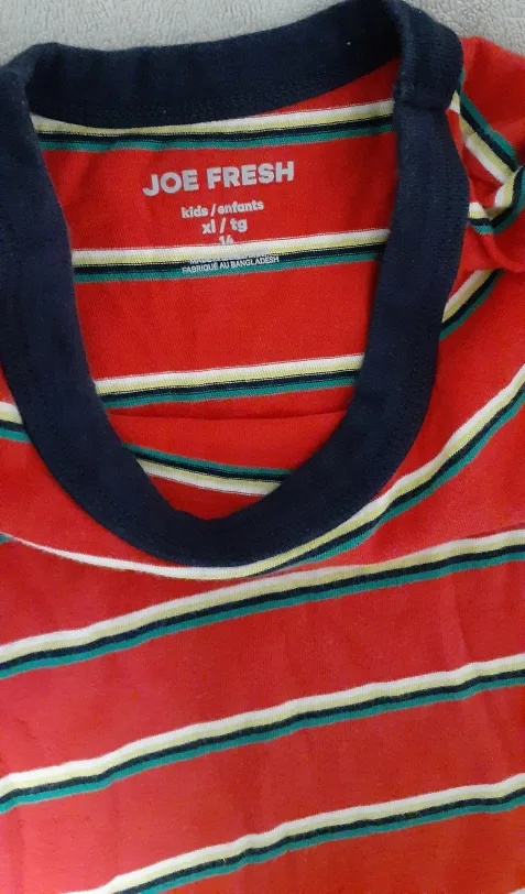 Joe Fresh Kids Striped Tee - XL (14) image indicator(4)